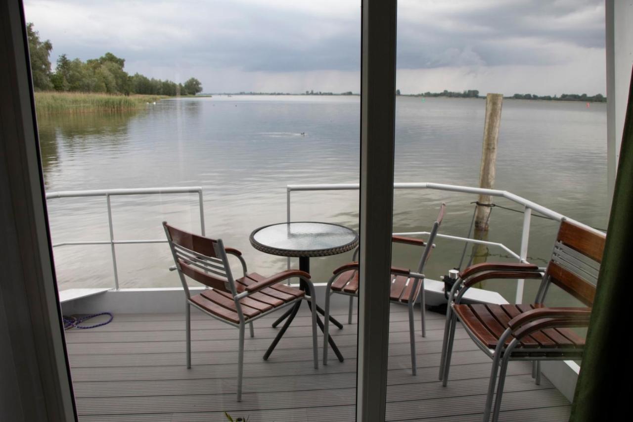 Houseboat Uitzicht Over Veluwemeer, Natuurlokatie, Prachtige Vergezichten Biddinghuizen Zewnętrze zdjęcie