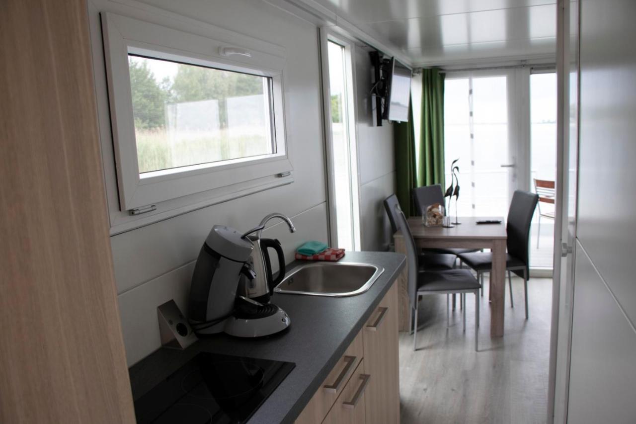 Houseboat Uitzicht Over Veluwemeer, Natuurlokatie, Prachtige Vergezichten Biddinghuizen Zewnętrze zdjęcie