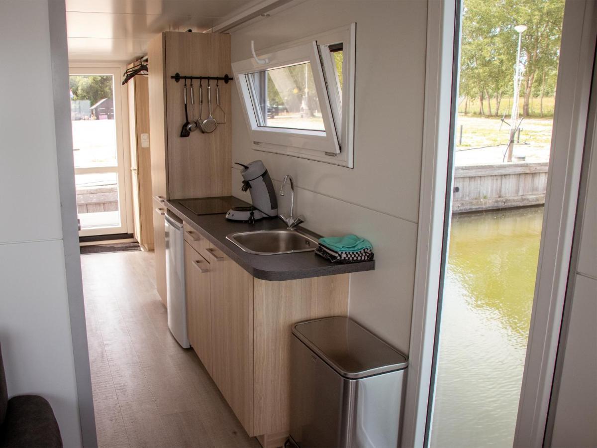 Houseboat Uitzicht Over Veluwemeer, Natuurlokatie, Prachtige Vergezichten Biddinghuizen Zewnętrze zdjęcie