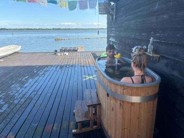 Houseboat Uitzicht Over Veluwemeer, Natuurlokatie, Prachtige Vergezichten Biddinghuizen Zewnętrze zdjęcie